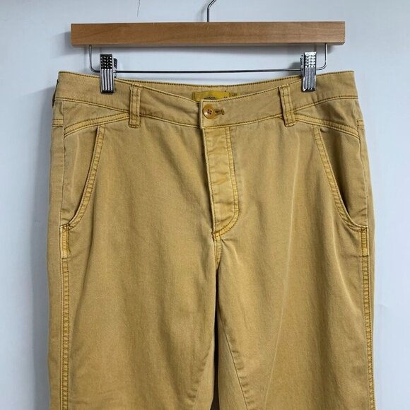 Prana Women's Janesse High Rise Cotton Denim Tapered Slash Pocket Jeans Size 10 - Picture 4 of 13